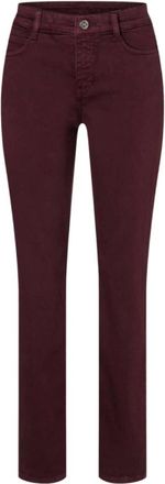 M.A.C Slim-fit jeans - Dames - Jeans - Bruin - Maat: 3XL Leer