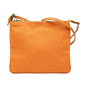 Fendi Pre-owned Crossbody Bag - Dames - Pre-owned - Oranje - Maat: ONE Size