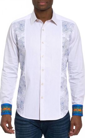Robert Graham The Pleiades Shirt In White Multi