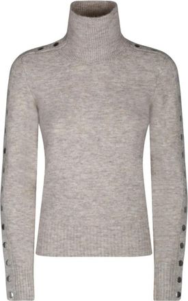 Isabel Marant Malo Pullover - Dames - Coltruien - Beige - S - Truien & Vesten