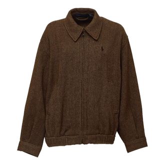 Polo Ralph Lauren Jassen, Heren, Bruin, M, Bomberjack