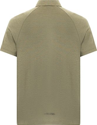 HUGO BOSS Mens Polo Shirt Slim Fit Green Lyocel T-shirts And Polos