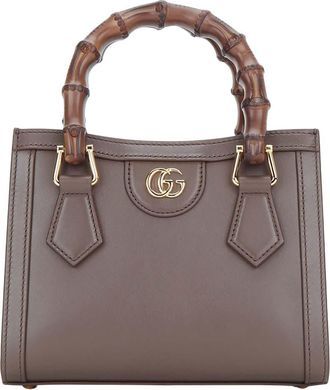 Gucci Taupe Diana Small Tote