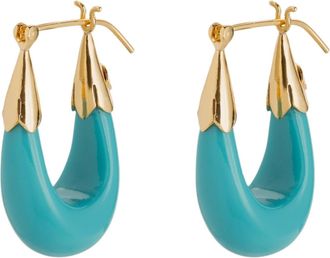 Gas Bijoux Earrings Metallic Ecume Pm