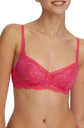 Skarlett Blue Minx Underwire Balconette Bra in Passion Fruit/Rose Violet at Nordstrom Rack, Size 34G (4D Us)