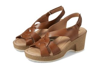 Pikolinos Arenales W3B-1518 Womens Sandals Brandy : EU 42 (US Womens 11.5-12) B - Medium, Leather