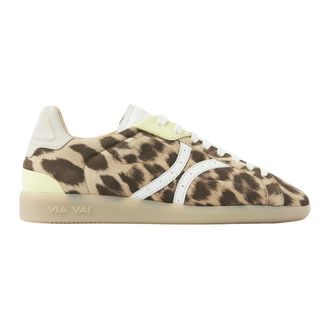 VIA VAI Schoenen, Dames, Bruin, 42 EU, Leer, Nilla Khloe Sneakers