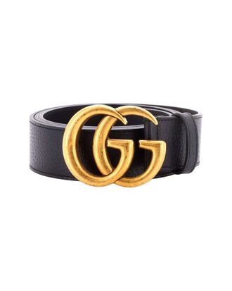Gucci Gg Marmont Belt Leather Wide (Authentic Pre-Loved)