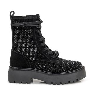 Kurt Geiger Lace-up Boots, female, Black, Size: 10 US Boots