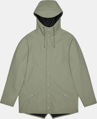 Rains Womens Rains Unisex Jacket - 108 Drift - Tan - Size: 10/8