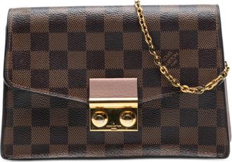 Louis Vuitton Pre-owned Cross Body Bags, female, Brown, Size: ONE SIZE Pre-owned Chain Handle Bag