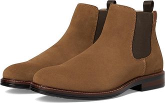 Johnston & Murphy XC+ Durham Chelsea Boots Mens Boots Snuff Waterproof Waxed Suede : 10.5 M (D), Leather/Suede