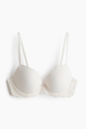 H&M Push-up-BH aus Mikrofaser - Weiss
