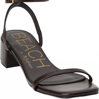 Matisse Footwear Womens Belle Sandal In Dark Brown
