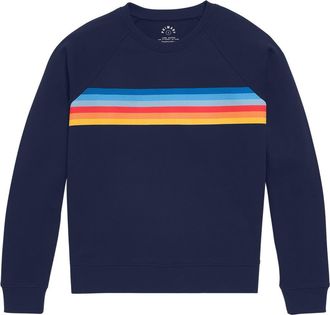 primary Adult 24/7 Banner Stripe Sweatshirt in Navy Banner at Nordstrom, Size X-Small