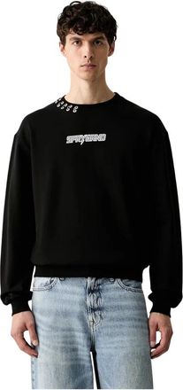 Sprayground Round-neck Truien - Heren - Ronde hals truien - Zwart - S - Katoen - Truien & Vesten