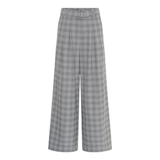 MY ESSENTIAL WARDROBE Wijde broeken - Dames - Broeken - Grijs - Maat: 3XL