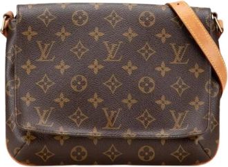 Louis Vuitton Pre-owned Cross Body Bags, female, Brown, Size: ONE SIZE Pre-owned Vintage Cross Body Bag