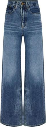 Lois Skater Wijde Jeans - Dames - Loose Fit Jeans - Blauw - W27 - Denim - Jeans