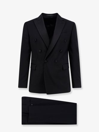 Corneliani Smoking doppiopetto in lana vergine e mohair - CORNELIANI - gender_Man