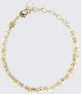 Swarovski Bracciale Mesmera regolabile in metallo placcato oro 18 kt