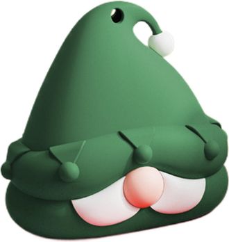 Generic Dog Poop Bag Holder - Silicone Gnome-Shape Dispenser with Clip Hook | Lightweight Waste Bag Carrier for Walks Travel Camping | Durable Accessory for L