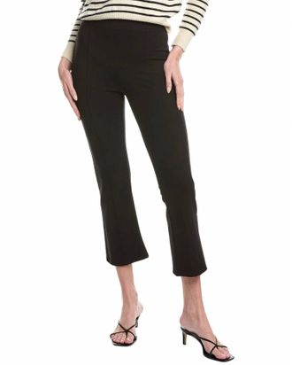 L'agence Womens Kayden High-Rise Pull-On Kick Flare Pant In Black