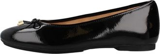FitFlop Zapatos Planos de Charol con Textura y Lazo Delicato - Shoes - Mujer - Negro - 39 EU