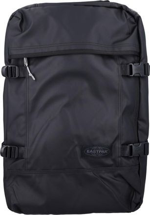 Eastpak Black Transpack logo-patch backpack