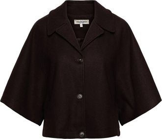 &Co Woman Carolina Jas - Dames - Zomerjassen - Bruin - XL - Wol - Jassen