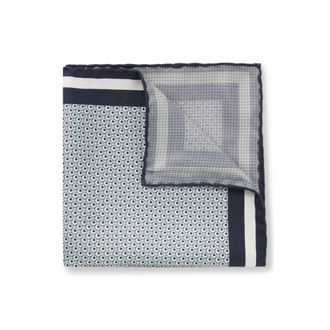 BOSS Hand-made pocket square in silk