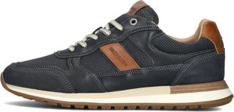 Mazzeltov Schoenen, Heren, Zwart, 40 EU, Katoen, Blauwe Madrid Sneakers voor Heren