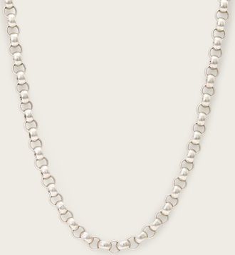 AllSaints Brass Sia Chain Necklace, Size: 43.18cm