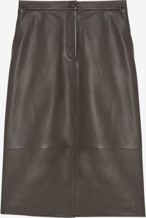 Yves Salomon Bleistiftrock aus Nappaleder