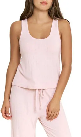 Honeydew Intimates Cloud Modal Rib Tank in Heather Rose Quartz at Nordstrom, Size X-Large
