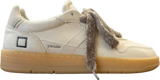 D.A.T.E. D.a.t.e., Schoenen, unisex, Wit, 42 EU, Leer, Court 2.0 Used