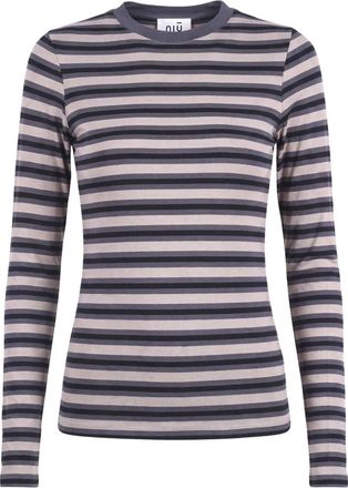 Ni&ugrave; Niu, Tops, Dames, Beige, S, Lange mouwen tops