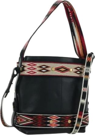 Dior Pre-owned Vintage Bucket Bag - Dames - Vintage Tas - Zwart - ONE Size - Leer - Vintage
