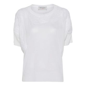 Ermanno Scervino Lupetto - female - Ermanno Scervino - T-Shirts - White - M - Tops