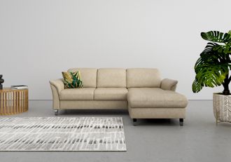 Sit&more Ecksofa »Maggiore L-Form« wahlweise mit Kopfteilverstellung, Bettfunktion und Bettkasten
