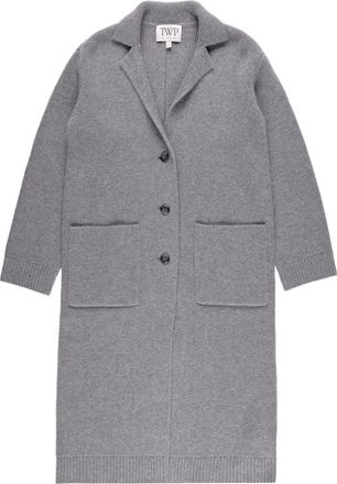 TWP Cappotto Jorden con applicazione - Grigio