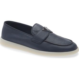 Prada St. Tropez Loafer in Baltico at Nordstrom, Size 11.5Us