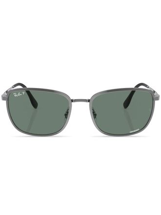 Ray-Ban Occhiali da sole Chromance squadrati - Grigio