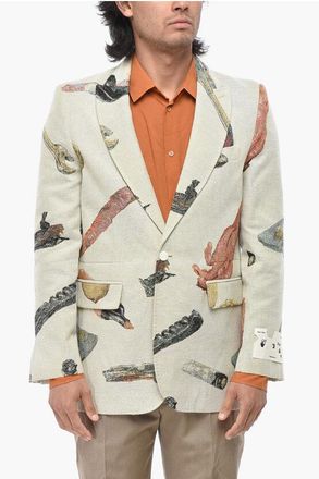 Off-white TAILORING Jacquard Blazer PASCAL size 48