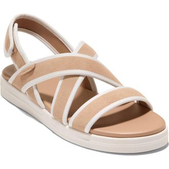 Cole Haan Nantucket Drift Sandal in Tuscan Sand/Powder Gros Grain at Nordstrom Rack, Size 7.5
