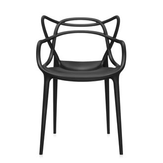 Kartell Masters Stuhl, schwarz