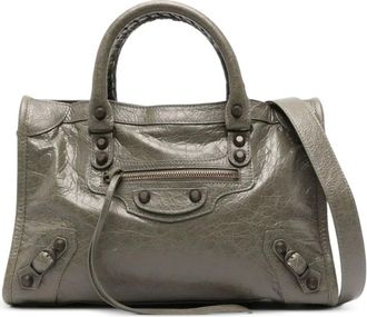Balenciaga Borsa tote Le City piccola - Verde