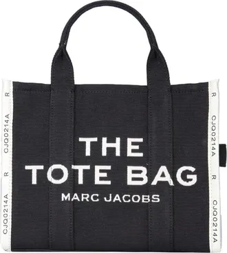 Marc Jacobs Womens Tote Bag The Black Cotton + Polyester Handbags Hand