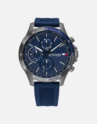 Tommy Hilfiger Mens Tommy Hilfiger 1791721 Bank Mens Watch - Blue