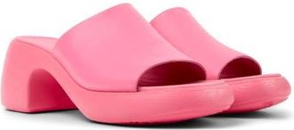 Camper Thelma Platform Slide Sandal in Light/Pastel Pink at Nordstrom, Size 41